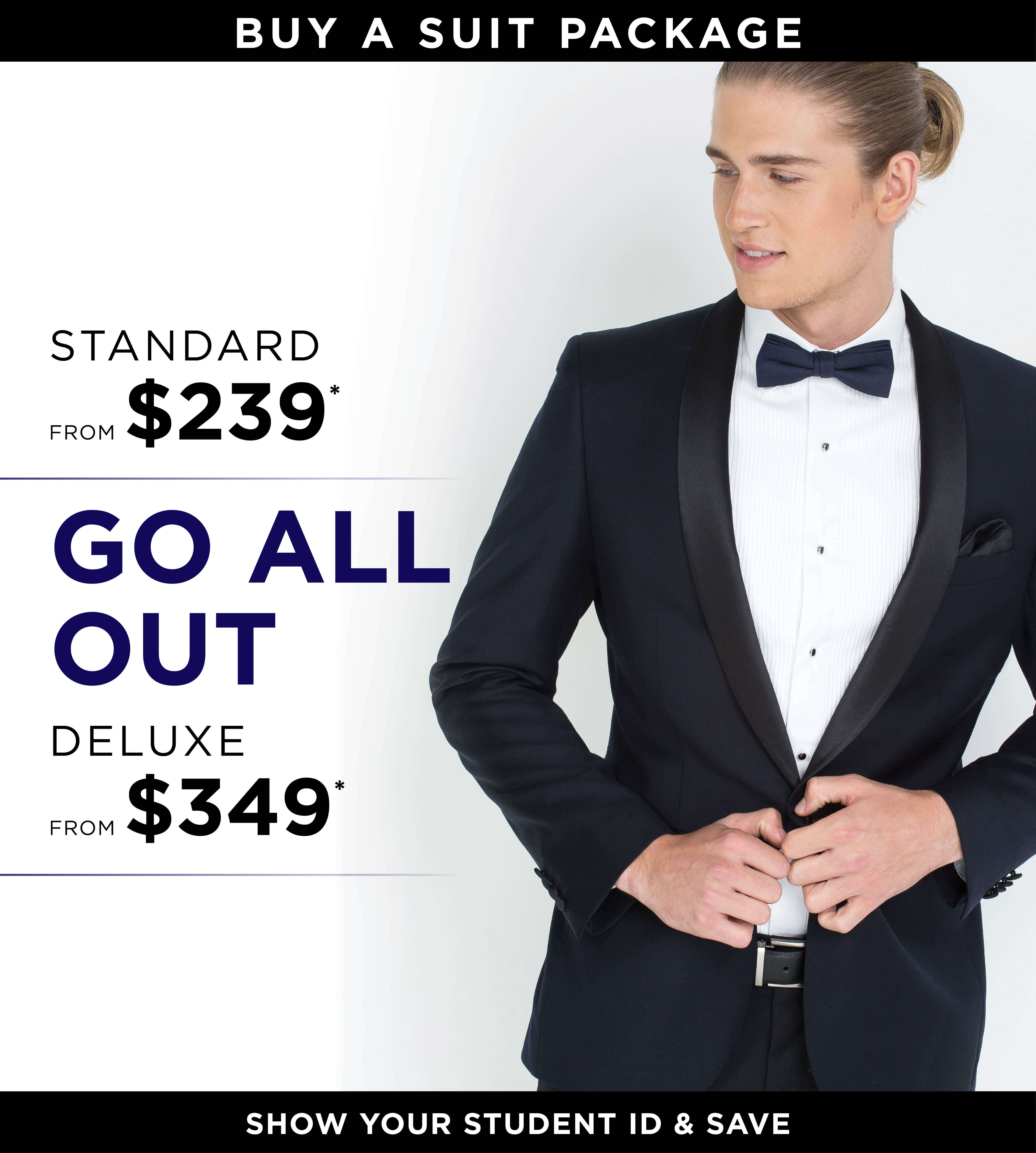 Debutante & Ball Gowns | Suit Hire and Formalwear Rental for School Formals